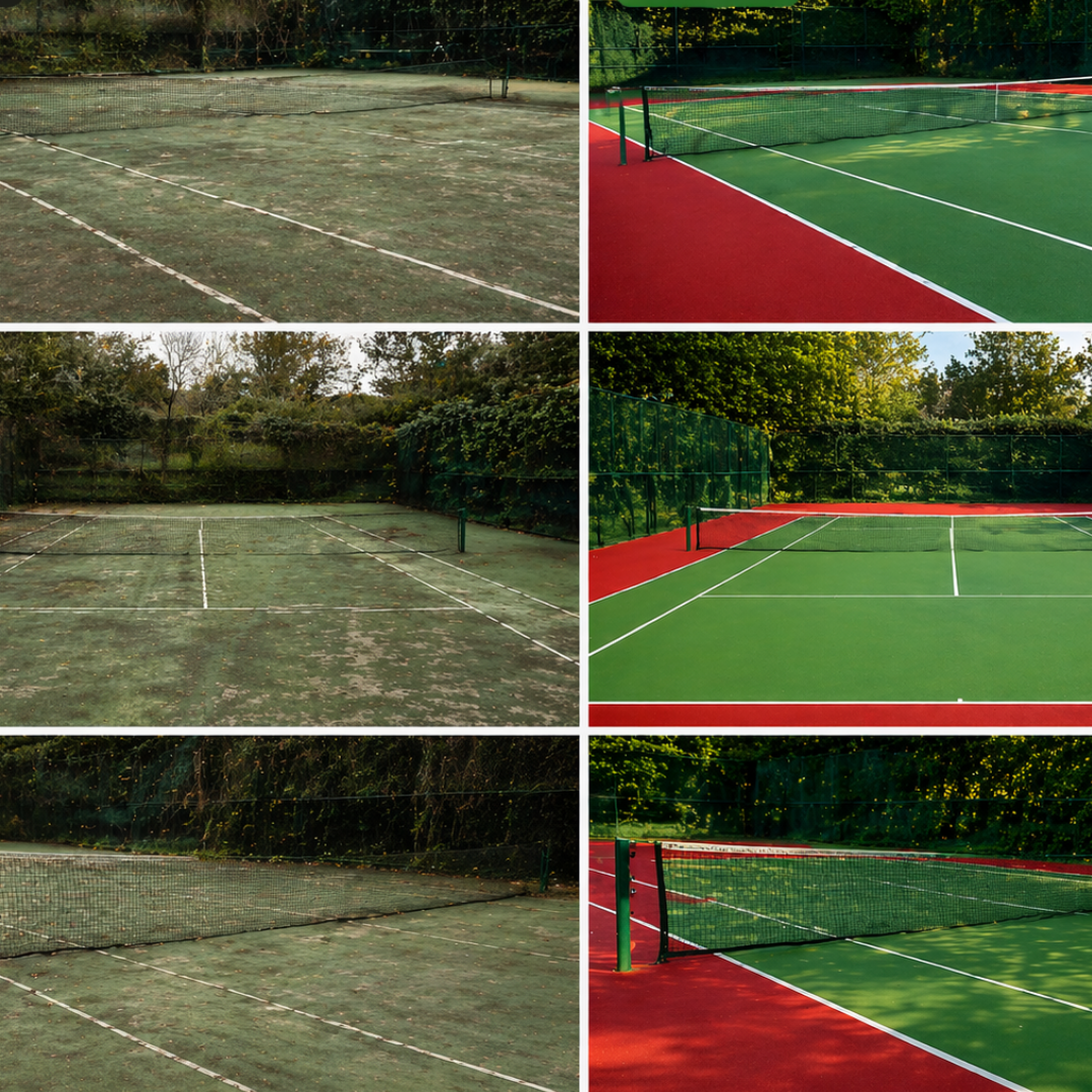 Active Profesyonel Tenis Kort Boyası