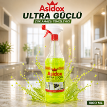 Asidox Ultra Güçlü  Çok Amaçlı Temizlik Spreyi 1000ML