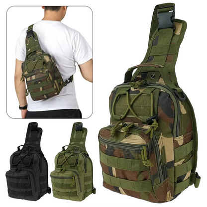 Taktik Omuz ve Göğüs Çantası Molle Çantası – Kamp, Tırmanış, Askeri ve Günlük Kullanım İçin
