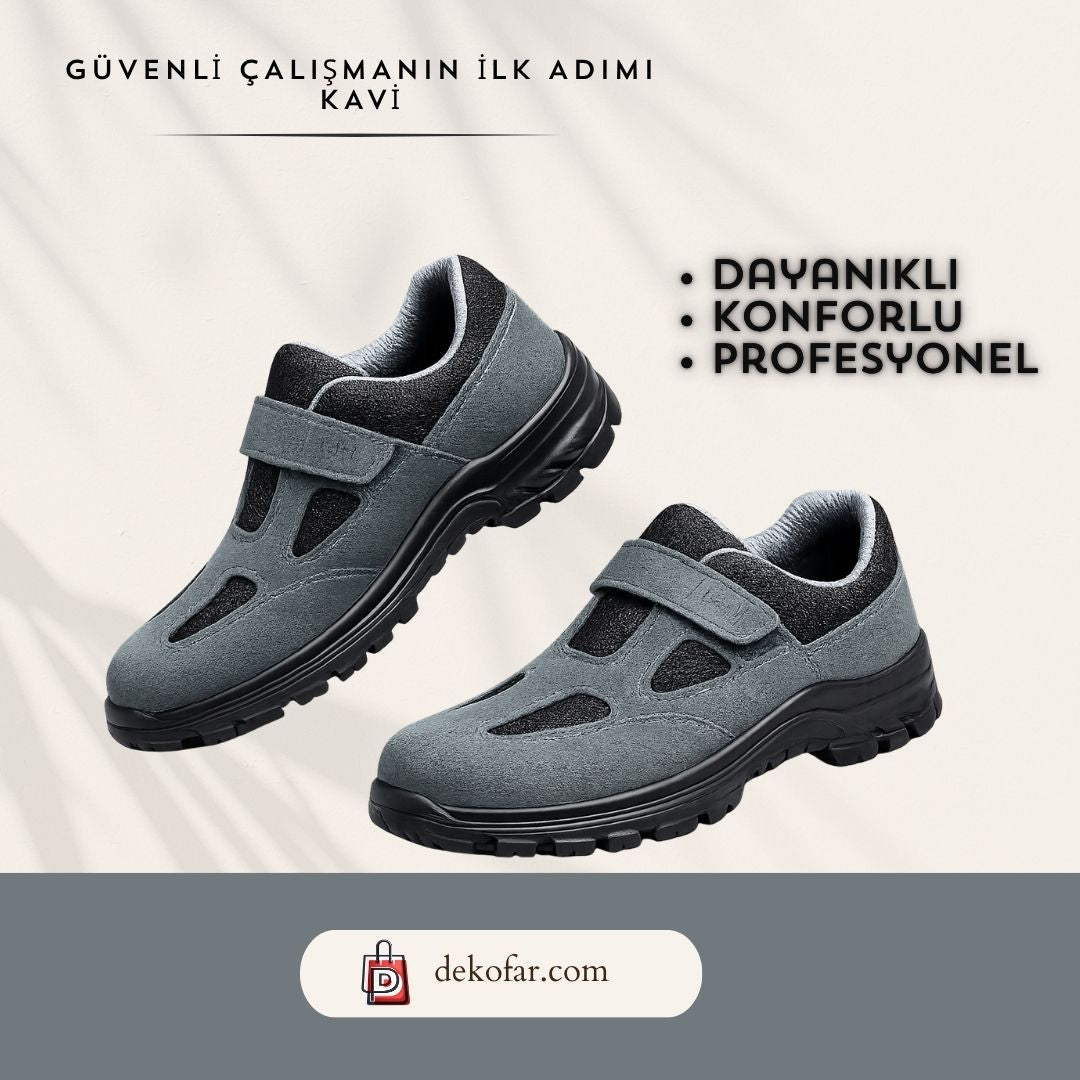 Çelik Burunlu İş Güvenlik Ayakkabısı