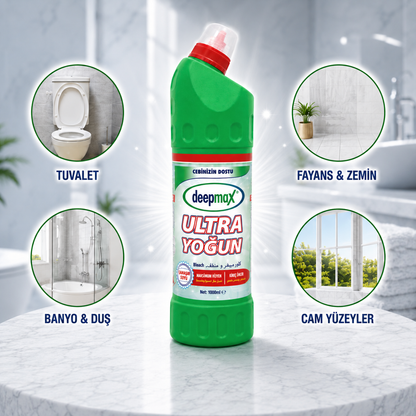 DEEPMAX| ÇAMAŞIR SUYU - GÜÇLÜ HİJYEN - 810gr