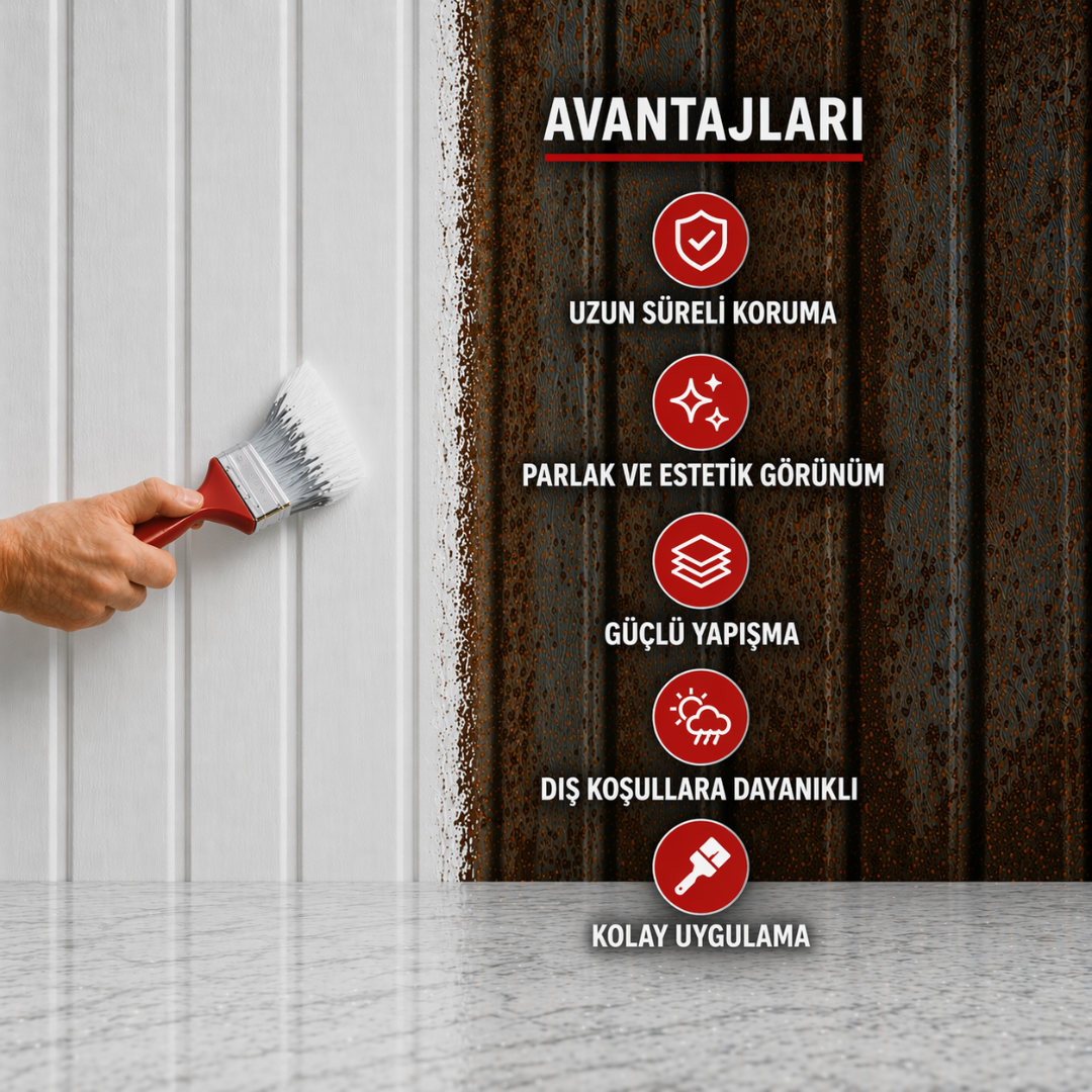 Active Parlak Sentetik Yağlı Boya – Ahşap & Metal Yüzeyler İçin (Uzun Ömürlü)
