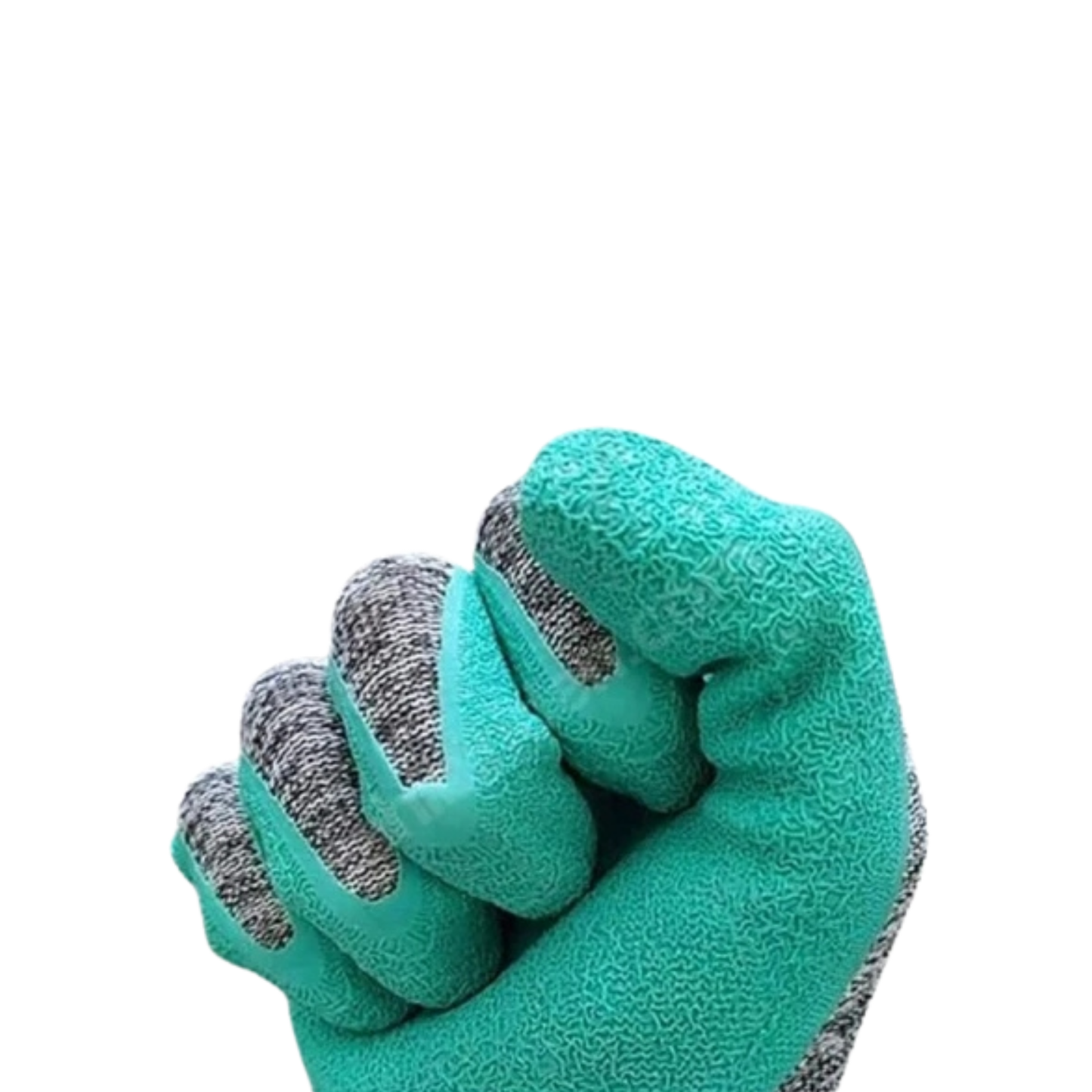 36 Çift Kaliteli Polyester Örme Lateks Eldiven – Kaymaz, Pütürlü, Kesilmeye Dayanıklı İş Eldiveni (10 Numara)