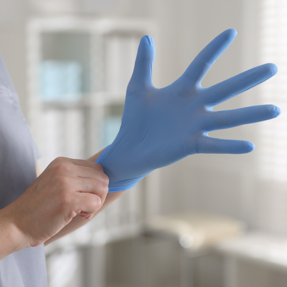 Corefood Tek Kullanımlık Eldiven - Pudrasız, Latekssiz,( 5x100 Adet = 500 Adet )