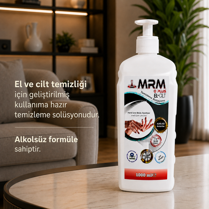 MRM Q Plus El ve Cilt Temizleme Solüsyonu 1000 ml