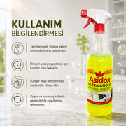 Asidox Ultra Güçlü  Çok Amaçlı Temizlik Spreyi 1000ML