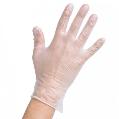 Has-Pet Pudrasız Tek Kullanımlık Vinil Eldiven – Lateks İçermez ( 5x100 Adet = 500 Adet )