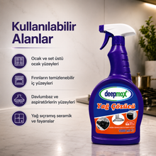ULTRA GÜÇLÜ ENZİM TEKNOLOJİLİ YAĞ ÇÖZÜCÜ -1000 ml