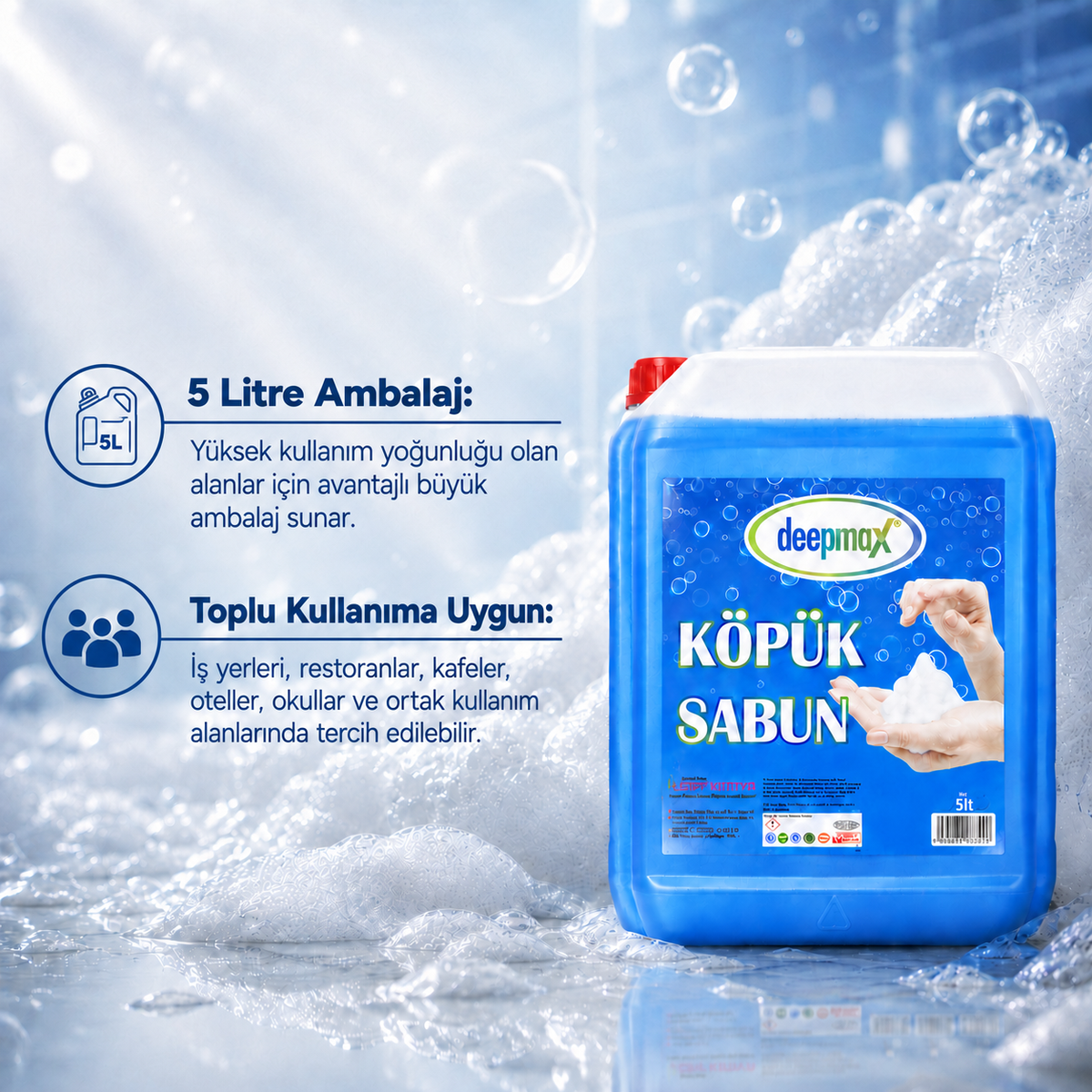 KÖPÜK SABUN - 5L