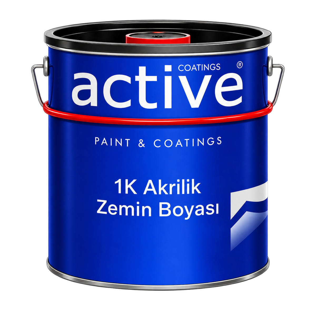 1k Akrilik Zemin Boyası (Renk: RAL 7040)
