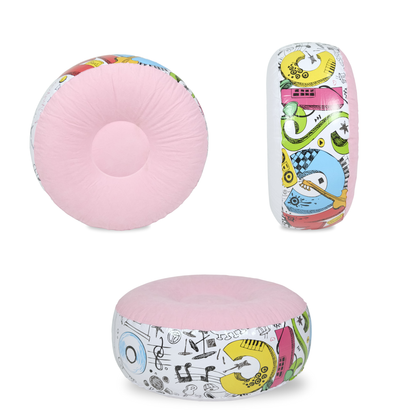 Rahat Katlanabilir Şişme Koltuk ve Ayak Taburesi (116x98x83 cm)