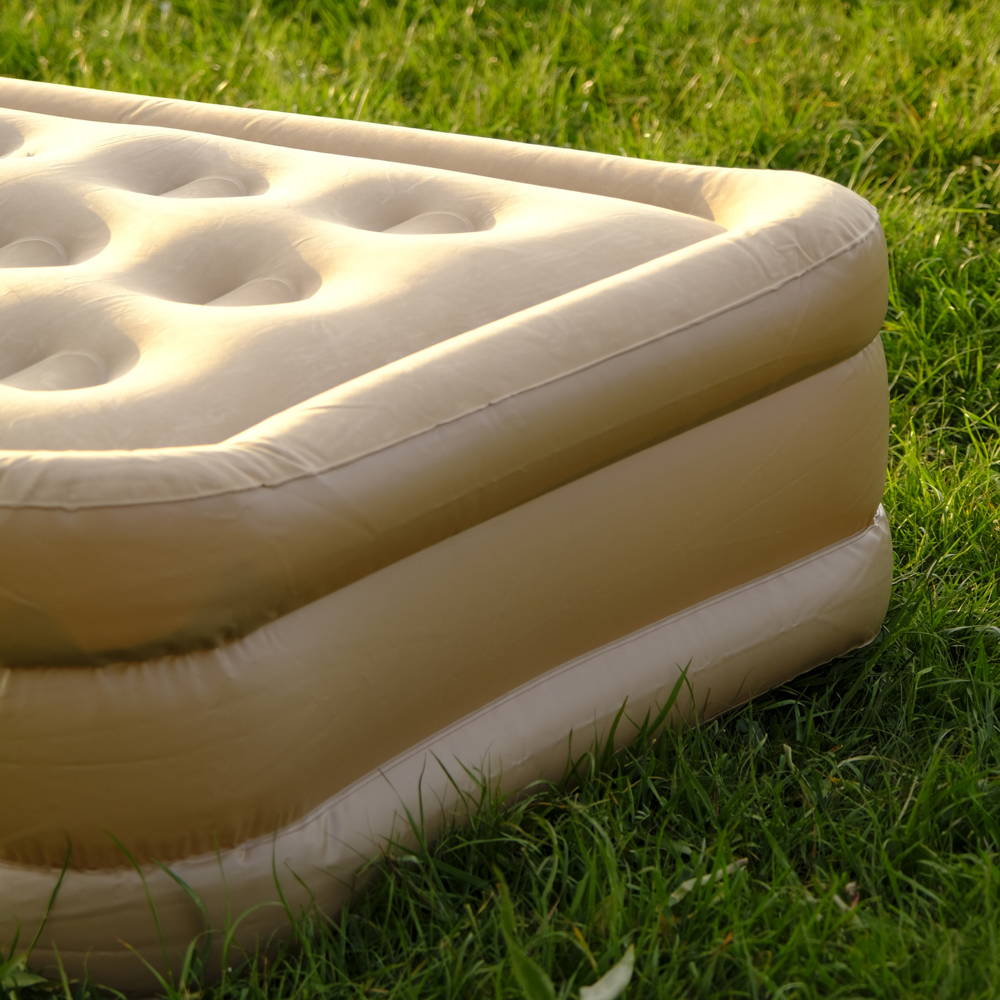 Otomatik Pompalı Su Geçirmez, Şarjlı Tek Kişilik Şişme Yatak [ 190×100×40 cm]