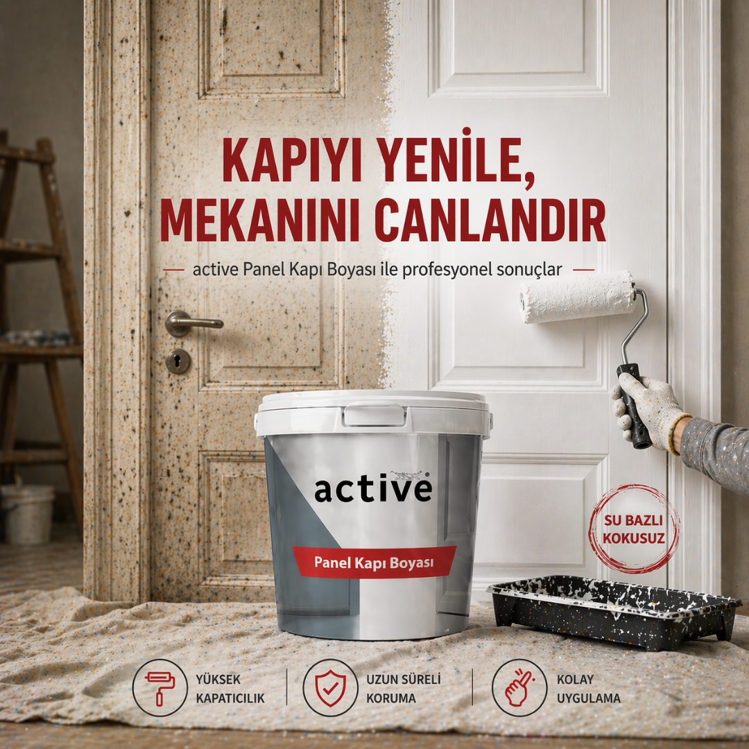 Panel Kapı Boyası – Beyaz Renk (RAL 9016)