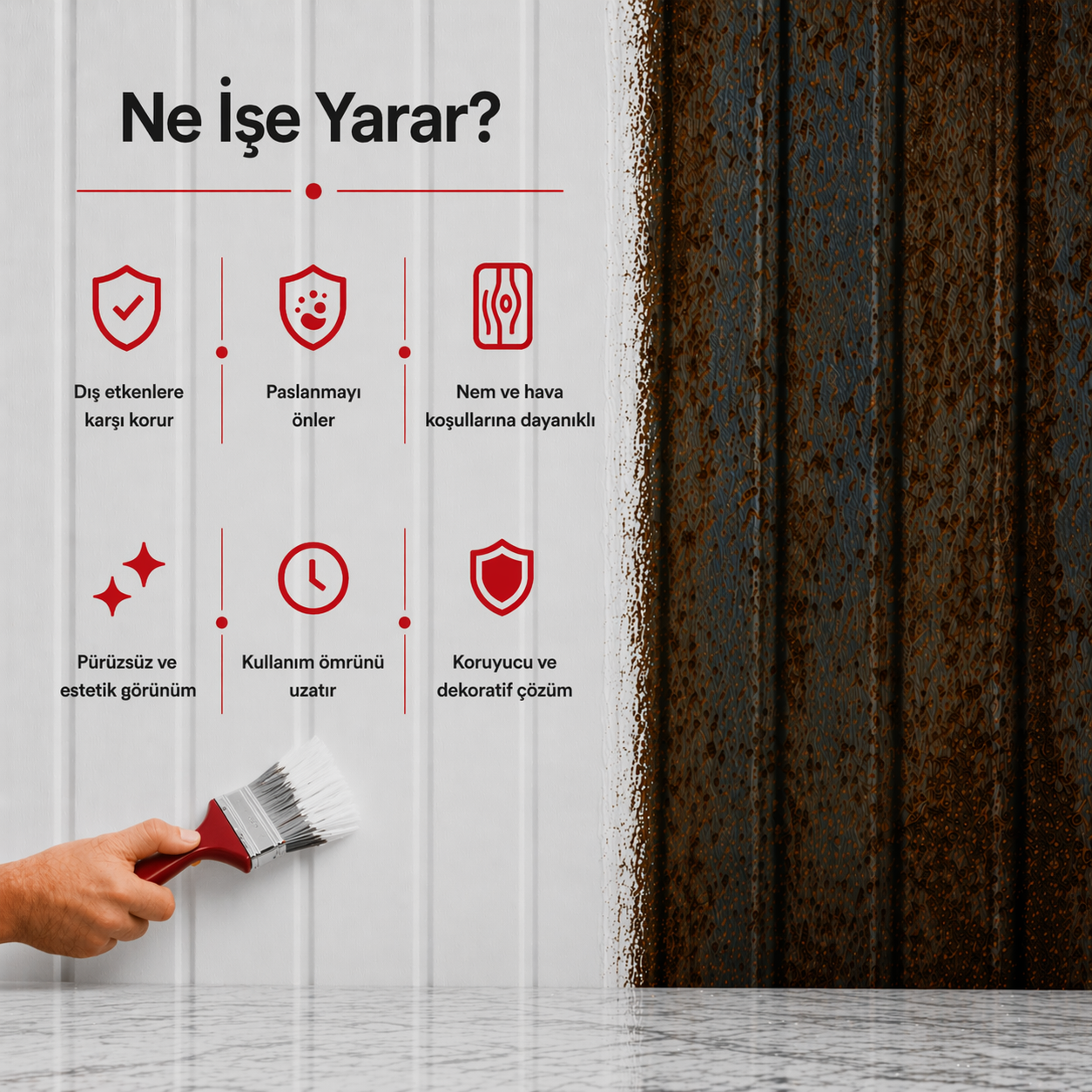 Active Parlak Sentetik Yağlı Boya – Ahşap & Metal Yüzeyler İçin (Uzun Ömürlü)