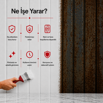 Active Parlak Sentetik Yağlı Boya – Ahşap & Metal Yüzeyler İçin (Uzun Ömürlü)