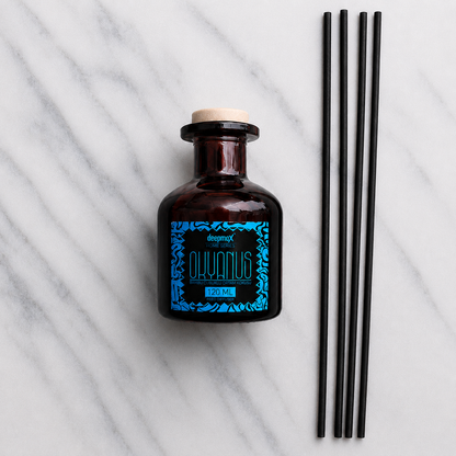 Deepmax Home Series Okyanus Bambu Çubuklu Ortam Kokusu 120 ML – Ferah ve Kalıcı Okyanus Esintisi – Bambu Çubuklu Reed Diffuser – Salon, Yatak Odası, Banyo, Ofis ve Yaşam Alanları İçin Dekoratif Ortam Kokusu