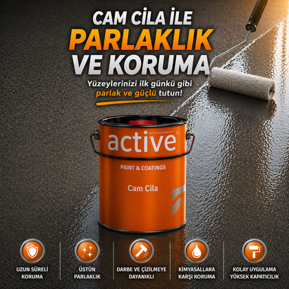 Çizilmeye Dayanıklı Şeffaf Cam Cila  – Kolay Uygulama, Güçlü Koruma
