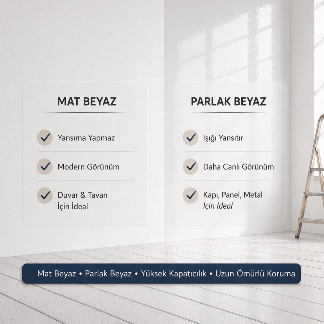 Ahşap, Metal ve Tüm Duvar Yüzeylerinde Üst Kalite Su Bazlı Boya