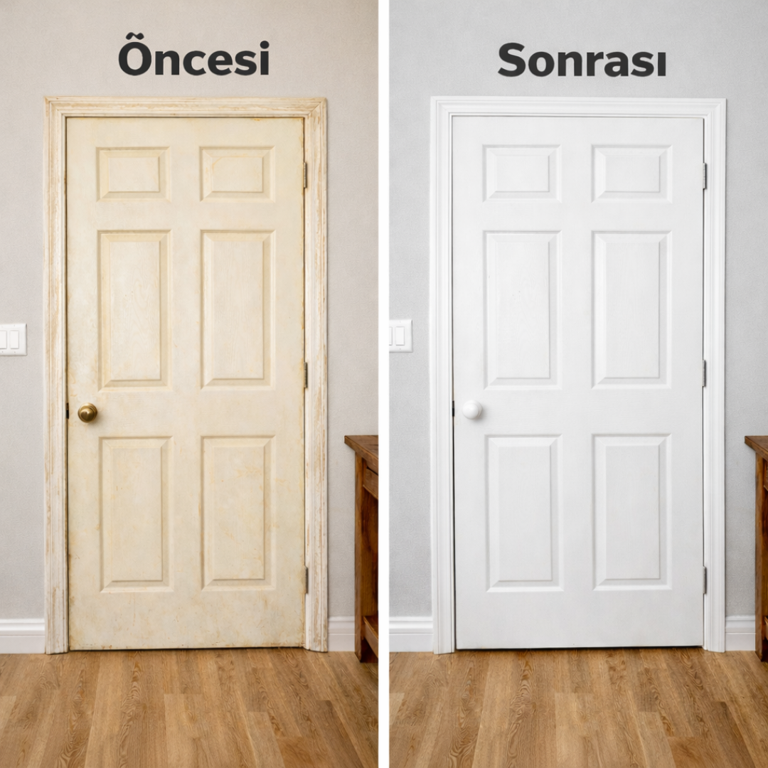 Panel Kapı Boyası – Beyaz Renk (RAL 9016)