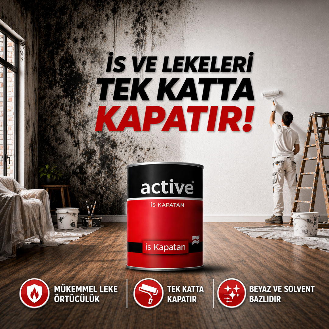 İs Kapatan Boya – Mat Beyaz (RAL 9010)