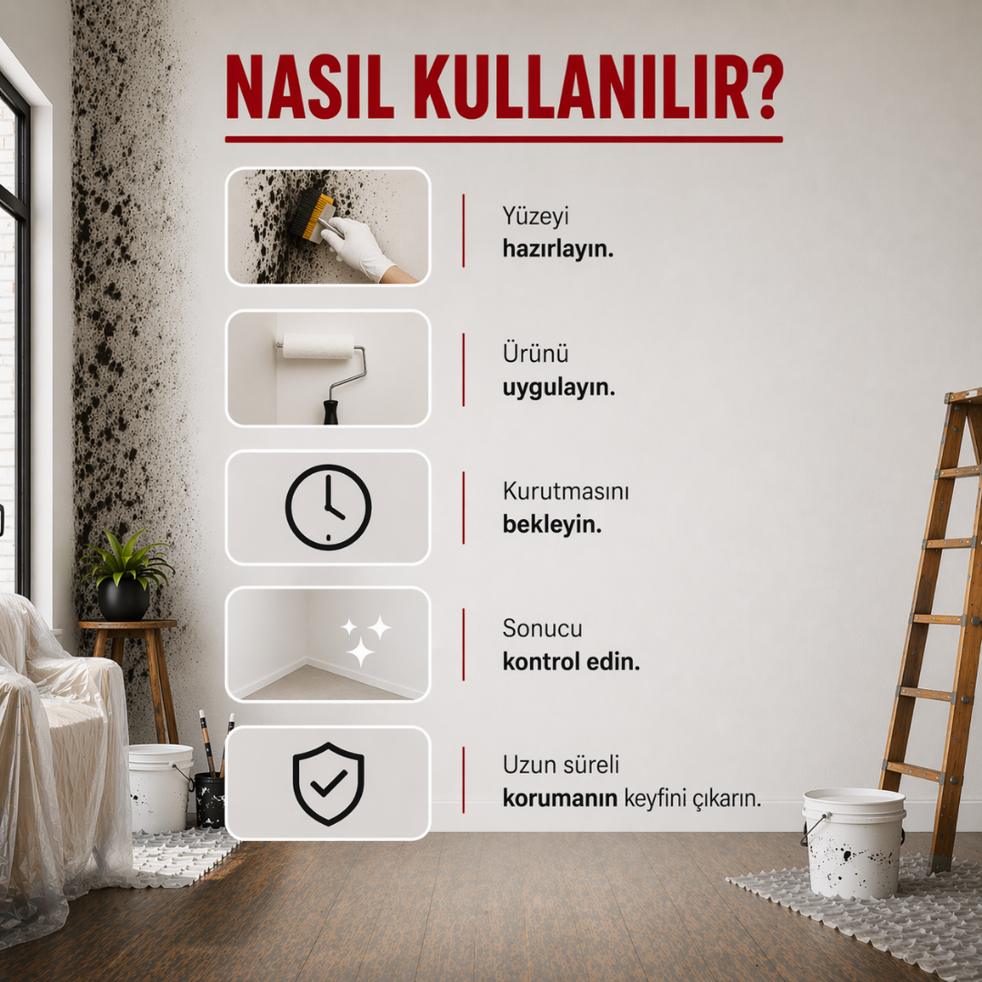 İs Kapatan Boya – Mat Beyaz (RAL 9010)