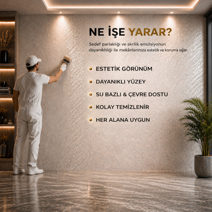 Active Sedef Efekt Dekoratif İç Cephe Boyası