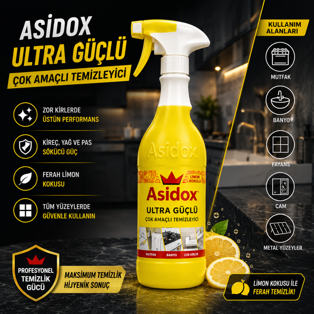 ASİDOX 10’lu Temizlik Seti