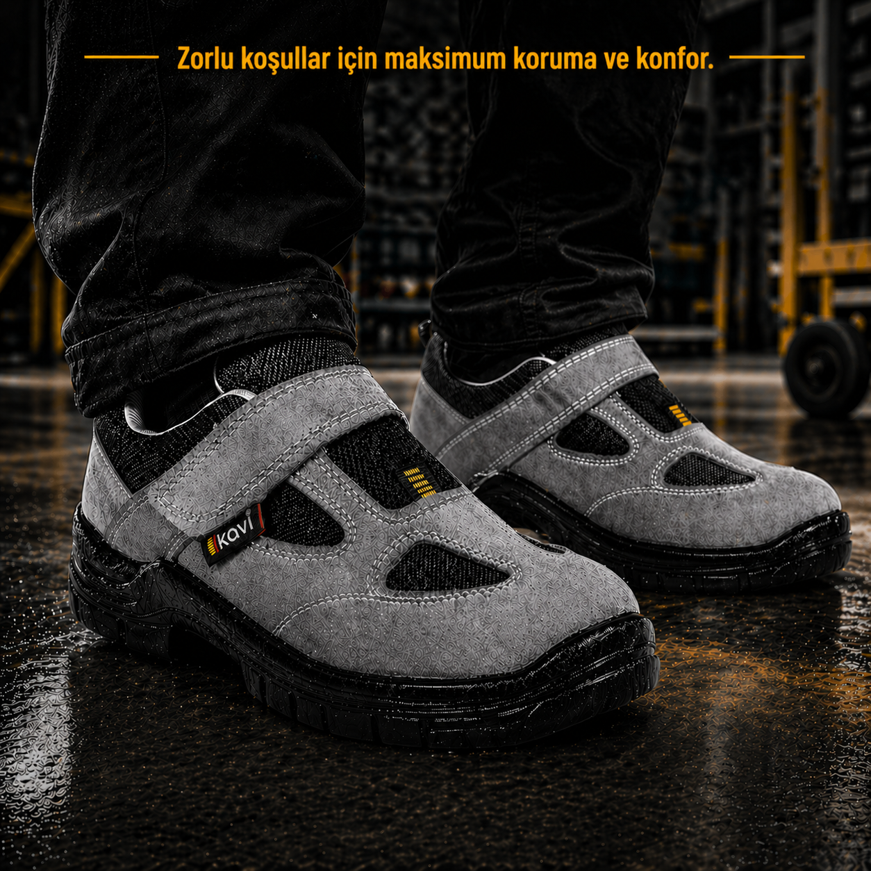 KAVI İŞ GÜVENLİK AYAKKABISI