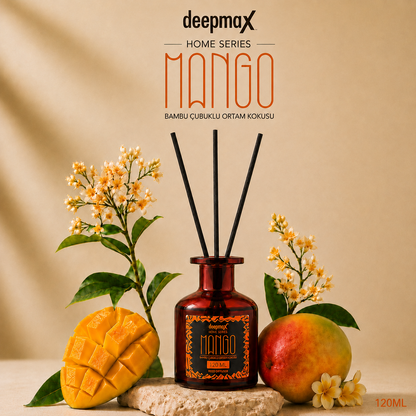 Deepmax Home Series Mango Bambu Çubuklu Ortam Kokusu - 120 ml