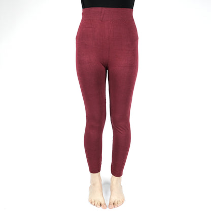 5 Renkli Nano Yüksek Belli Free Size Tayt Seti – 85 kg’a Kadar Uyumlu (5’li Paket)