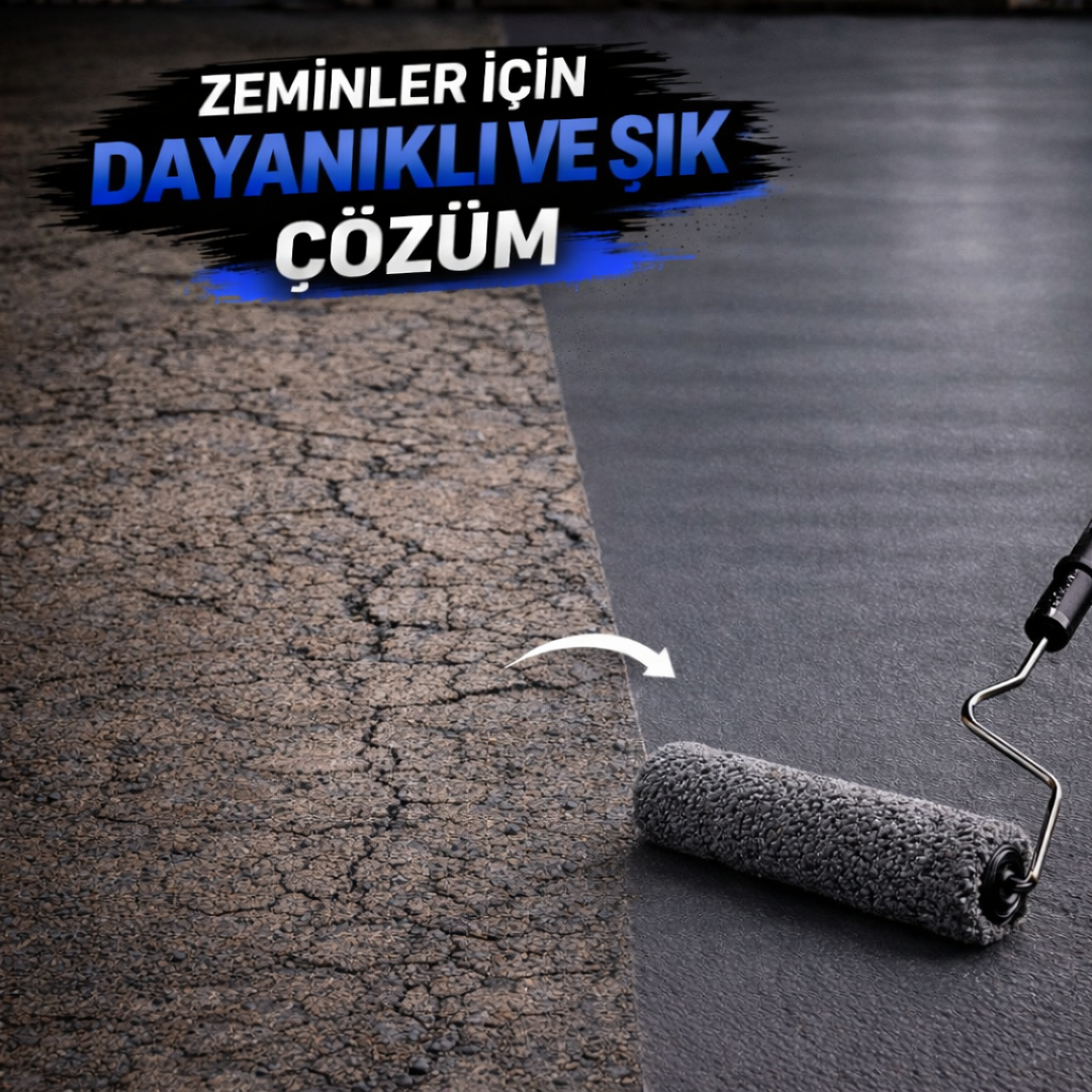 1k Akrilik Zemin Boyası (Renk: RAL 7040)