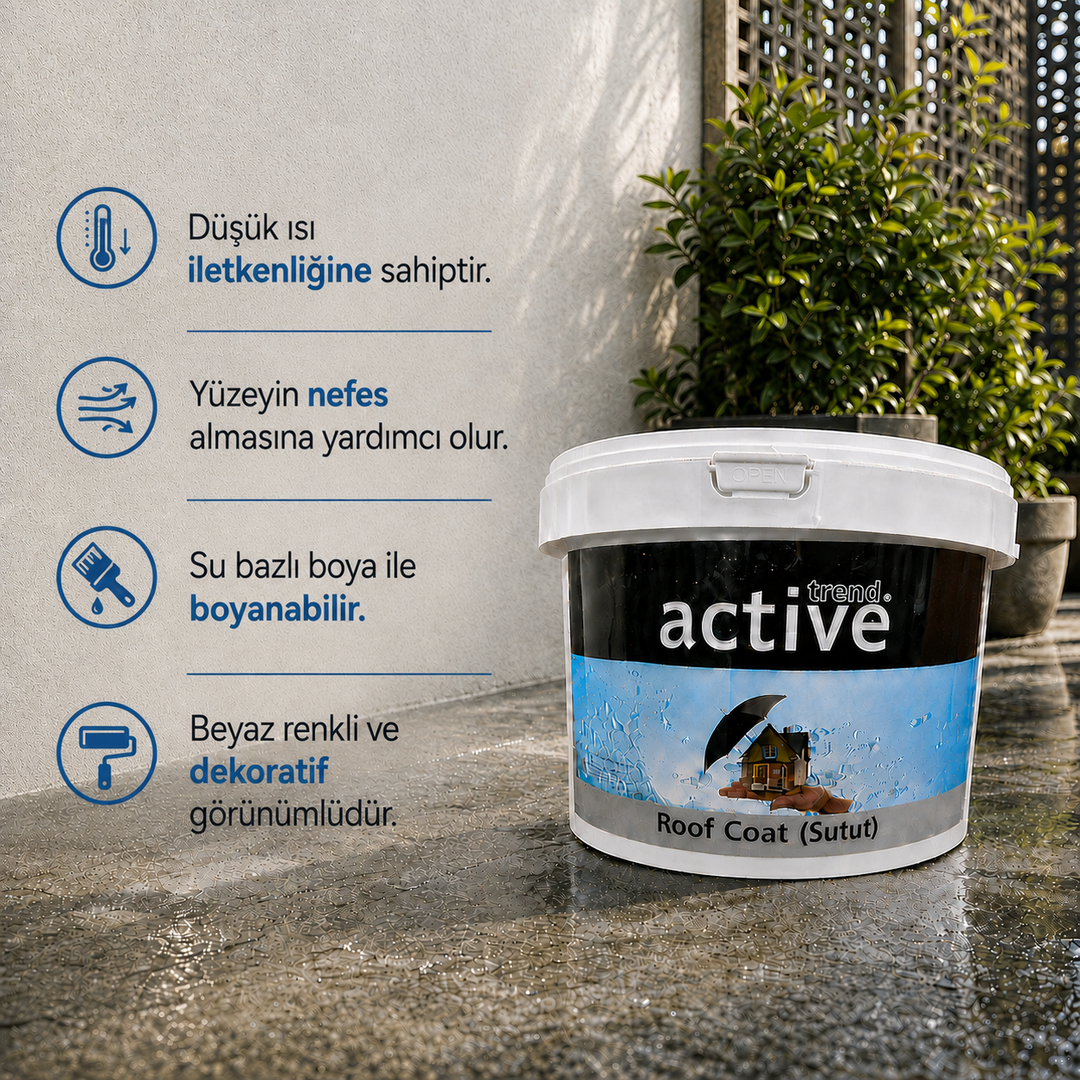 Trend Active Sutut – Su Geçirmez Elastik Kaplama Boyası