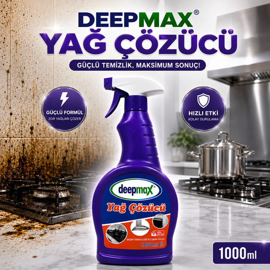 ULTRA GÜÇLÜ ENZİM TEKNOLOJİLİ YAĞ ÇÖZÜCÜ -1000 ml