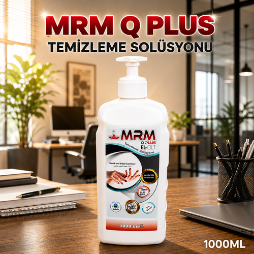 MRM Q Plus El ve Cilt Temizleme Solüsyonu 1000 ml