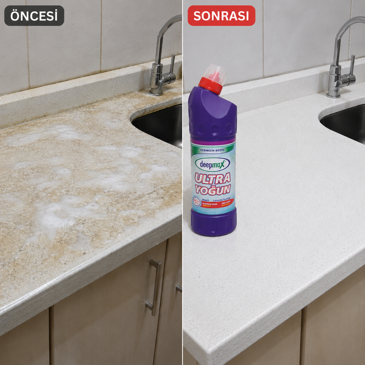 Deepmax Ultra Yoğun Lavanta Çamaşır Suyu 810 Gr