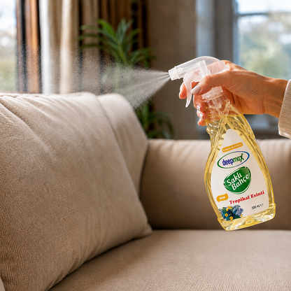 Deepmax Saklı Bahçe Oda ve Kumaş Parfümü 500 ML – Tropikal Esinti ve Lavanta Bahçesi Seçenekleriyle – Kalıcı Ferahlık ve Hoş Koku – Ev, Ofis, Perde ve Tekstil Kullanımına Uygun