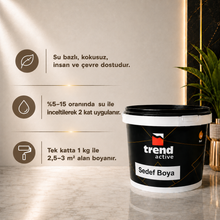 Işıltılı ve Dekoratif Metalik Efektli Sedef İç Cephe Boyası