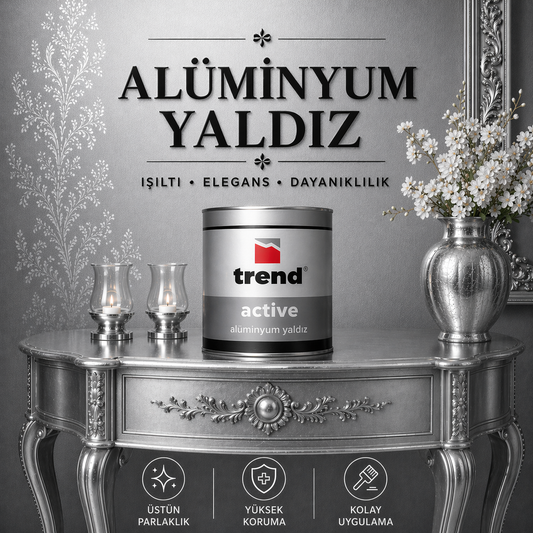 Uzun Ömürlü Yaldız Efektli Profesyonel Boya