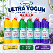 Ultra Yoğun Çamaşır Suyu 6’lı Avantajlı Set