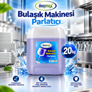 Endüstriyel Bulaşık Makinesi Parlatıcısı 20 KG – Profesyonel Kullanım İçin Hızlı Kuruma ve Parlaklık