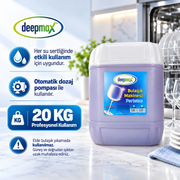 Endüstriyel Bulaşık Makinesi Parlatıcısı 20 KG – Profesyonel Kullanım İçin Hızlı Kuruma ve Parlaklık