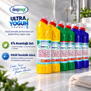 Ultra Yoğun Çamaşır Suyu 6’lı Avantajlı Set