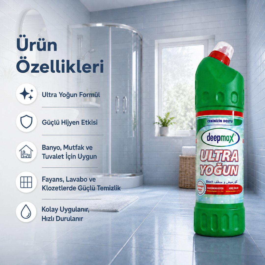 Deepmax Ultra Yoğun Çamaşır Suyu 810 gr