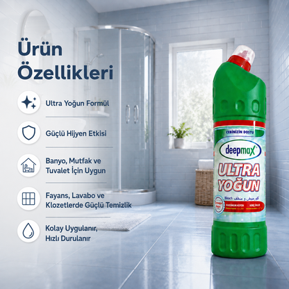 Deepmax Ultra Yoğun Çamaşır Suyu 810 gr