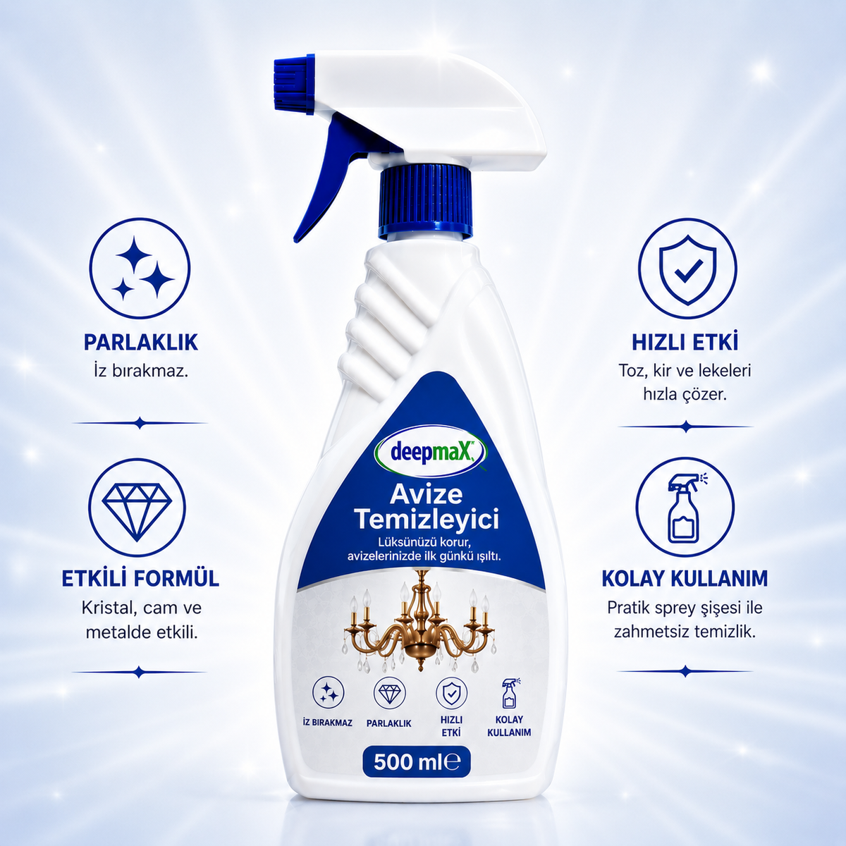 AVİZE TEMİZLEYİCİ SPREY-500 ml