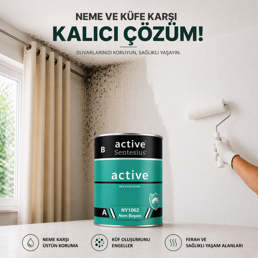 Nem & Rutubet Önleyici Duvar Boyası – Tek Uygulamada Küf ve Rutubete Karşı Koruma | Ny Trend