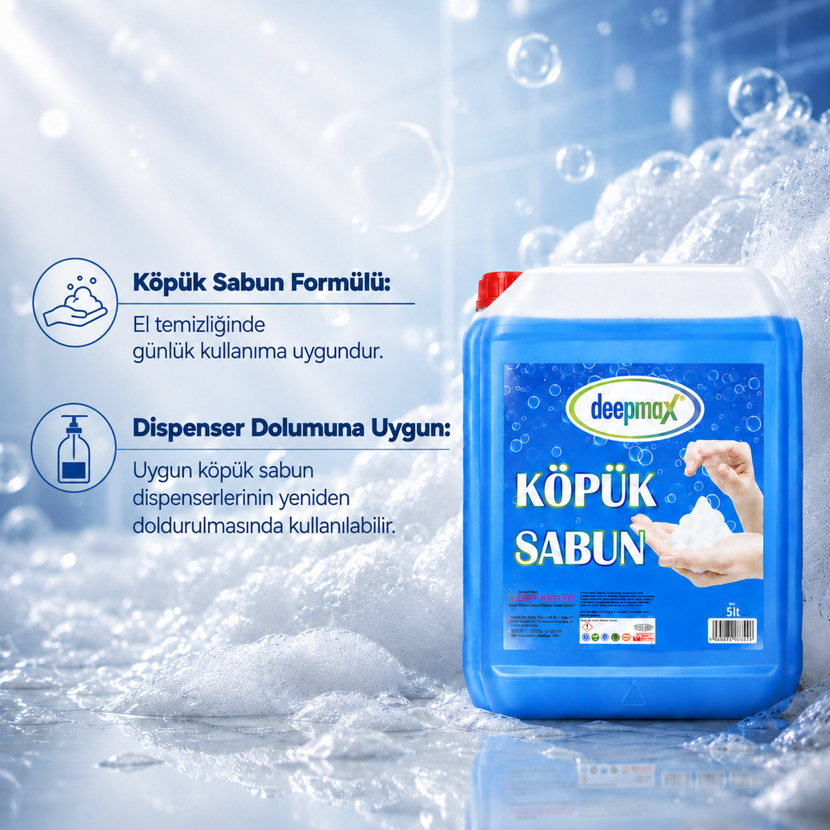 KÖPÜK SABUN - 5L