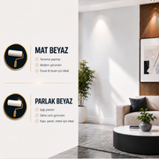 Premium Saf Akrilik Boya – Her Yüzeye Uygun, Su Bazlı | Ahşap, Duvar, Metal