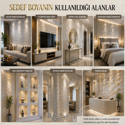 Active Sedef Efekt Dekoratif İç Cephe Boyası