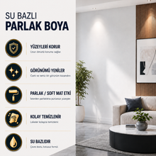 Premium Saf Akrilik Boya – Her Yüzeye Uygun, Su Bazlı | Ahşap, Duvar, Metal